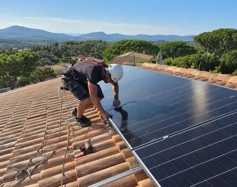Installateur panneaux solaires Curis-au-Mont-d'Or — pose photovoltaïque sur toiture
