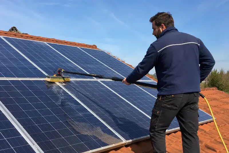Nettoyage et entretien de panneaux solaires à Curis-au-Mont-d'Or