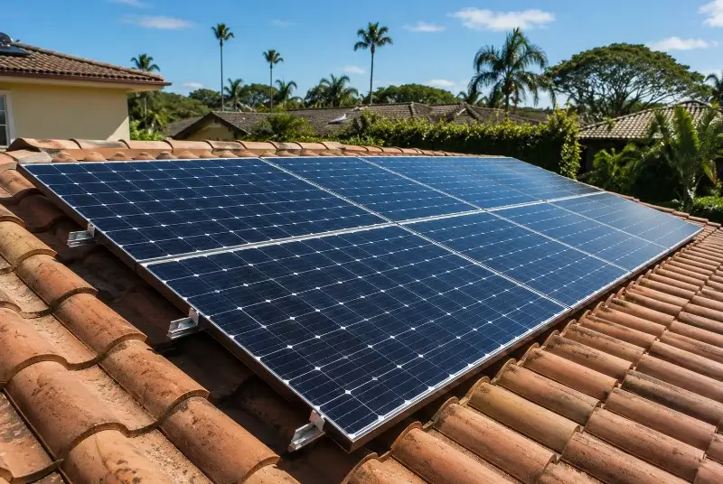 Installation de panneaux solaires à Curis-au-Mont-d'Or